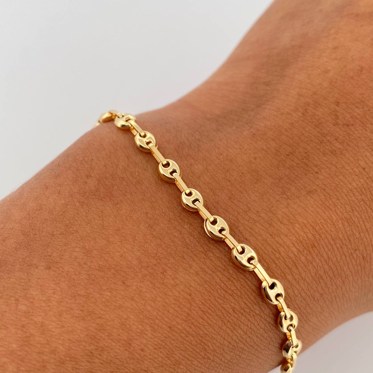 Pulso Bebé GC 1.55gr / 13.7cm / Oro Amarillo 18K &