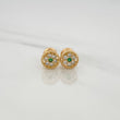 Topos Flor 1.2gr / 6.5mm Oro Amarillo 18K %