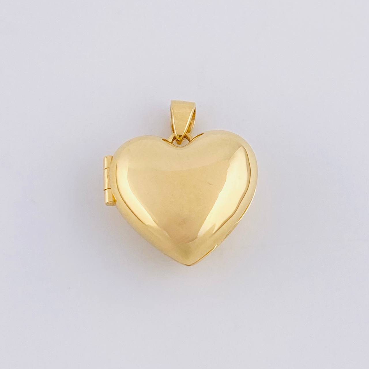 Dije Relicario Corazón 2.65g / 1.7cm Oro Amarillo 18K