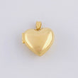 Dije Relicario Corazón 2.65g / 1.7cm Oro Amarillo 18K