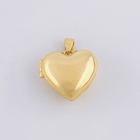 Dije Relicario Corazón 2.65g / 1.7cm Oro Amarillo 18K