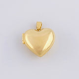 Dije Relicario Corazón 2.65g / 1.7cm Oro Amarillo 18K