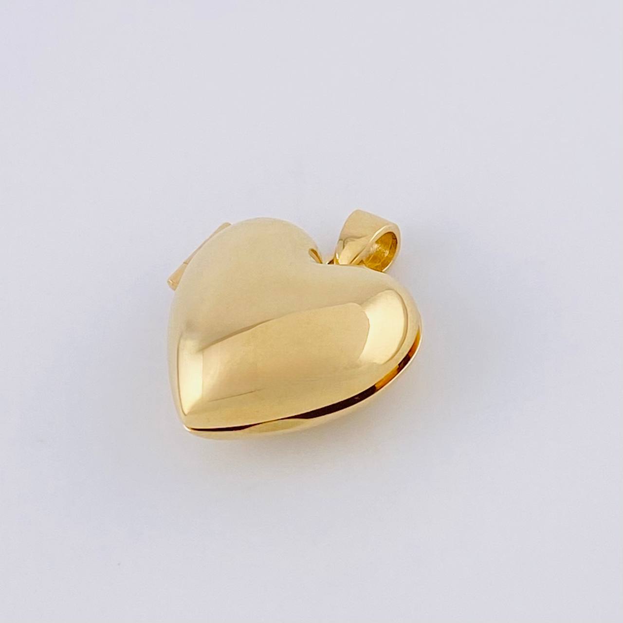 Dije Relicario Corazón 2.65g / 1.7cm Oro Amarillo 18K