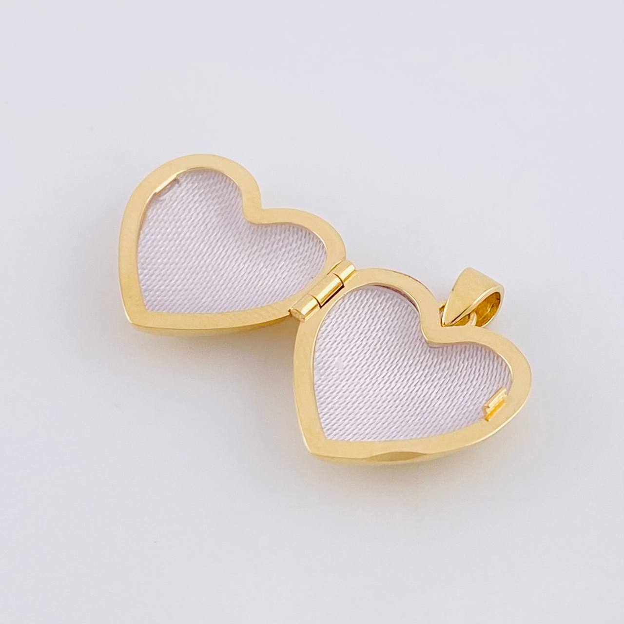 Dije Relicario Corazón 2.65g / 1.7cm Oro Amarillo 18K