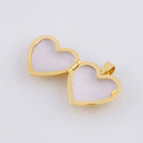 Dije Relicario Corazón 2.65g / 1.7cm Oro Amarillo 18K
