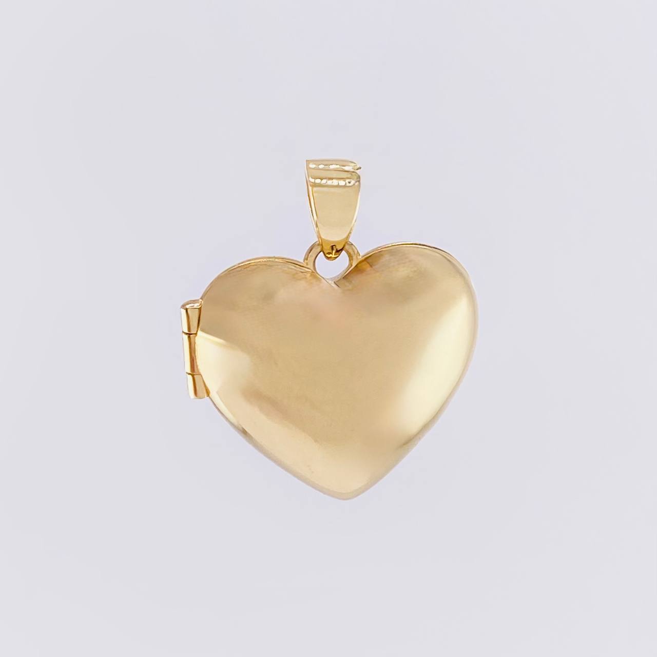 Dije Relicario Corazón 2.65g / 1.7cm Oro Amarillo 18K