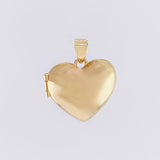 Dije Relicario Corazón 2.65g / 1.7cm Oro Amarillo 18K