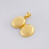 Dije Relicario Ovalo 2.15g / 1.8cm Oro Amarillo 18K