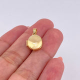 Dije Relicario Ovalo 2.15g / 1.8cm Oro Amarillo 18K