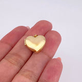 Dije Relicario Corazón 2.65g / 1.7cm Oro Amarillo 18K
