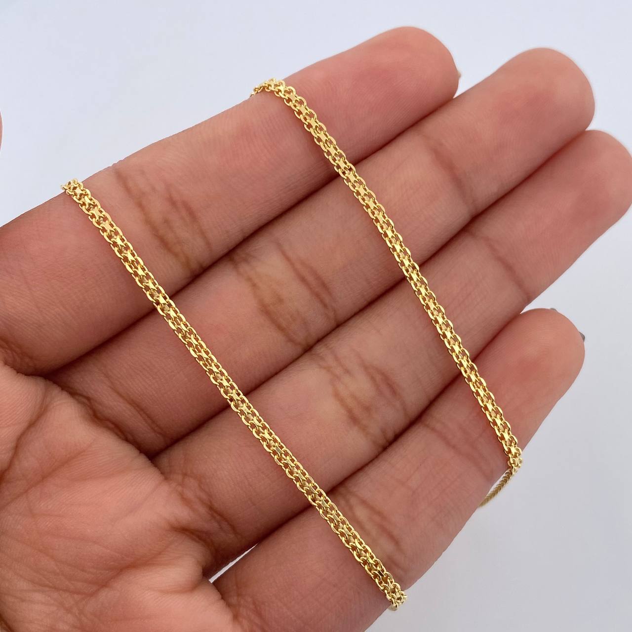 Cadena China 4.1gr / 45cm / +0 Oro 18K $