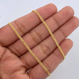 Cadena China 4.1gr / 45cm / +0 Oro 18K $