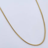 Cadena Franco Especial 6.65gr / 60cm / +3Oro 18K &