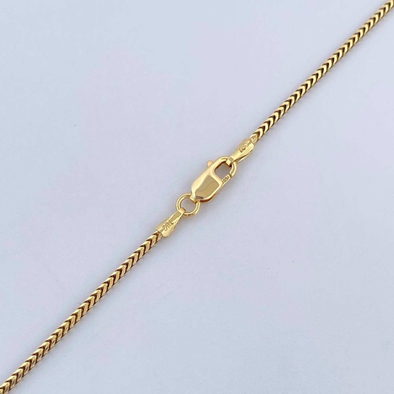 Cadena Franco Especial 6.65gr / 60cm / +3Oro 18K &