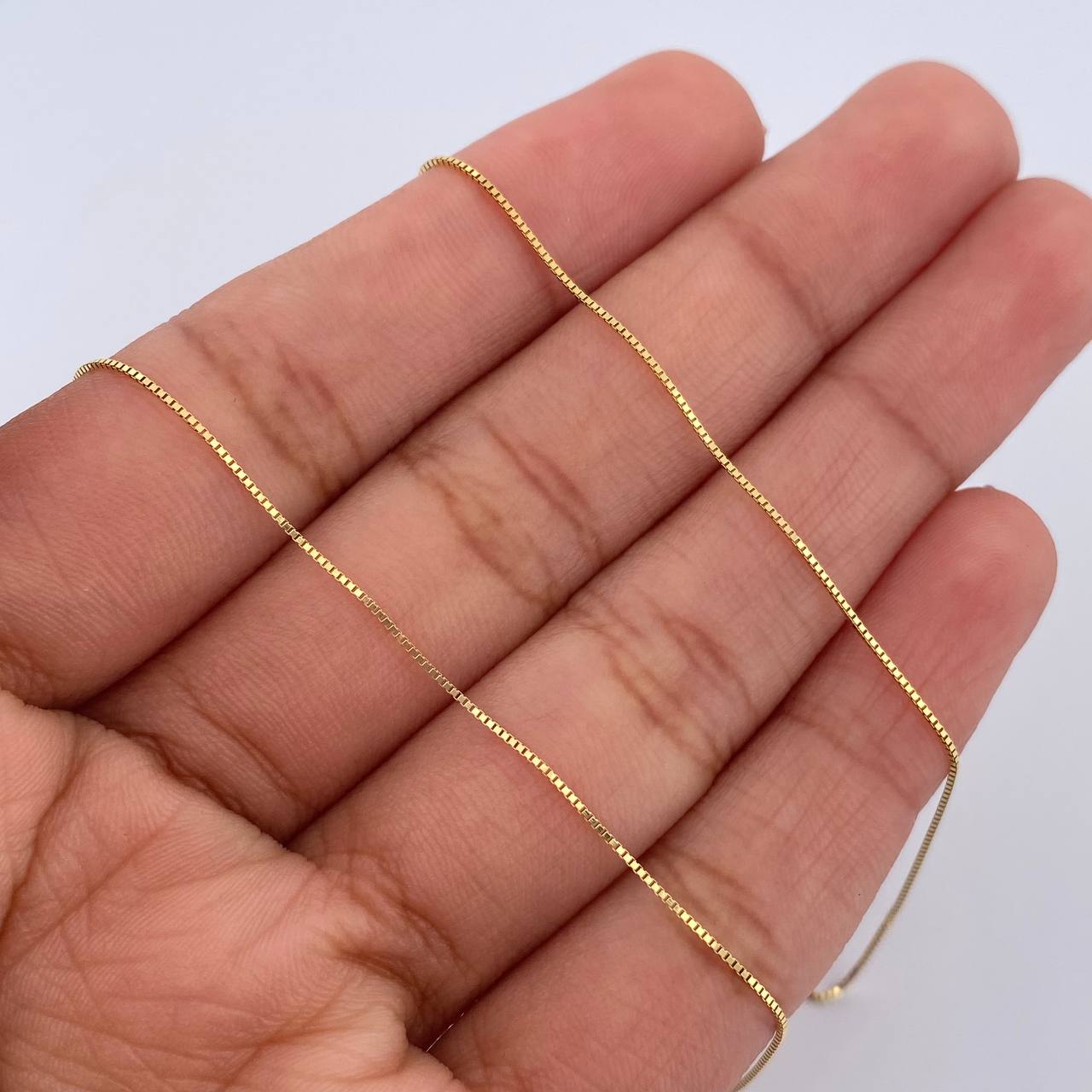 Cadena Veneciana 1.05gr / 45.5cm / +3 Oro 18K &