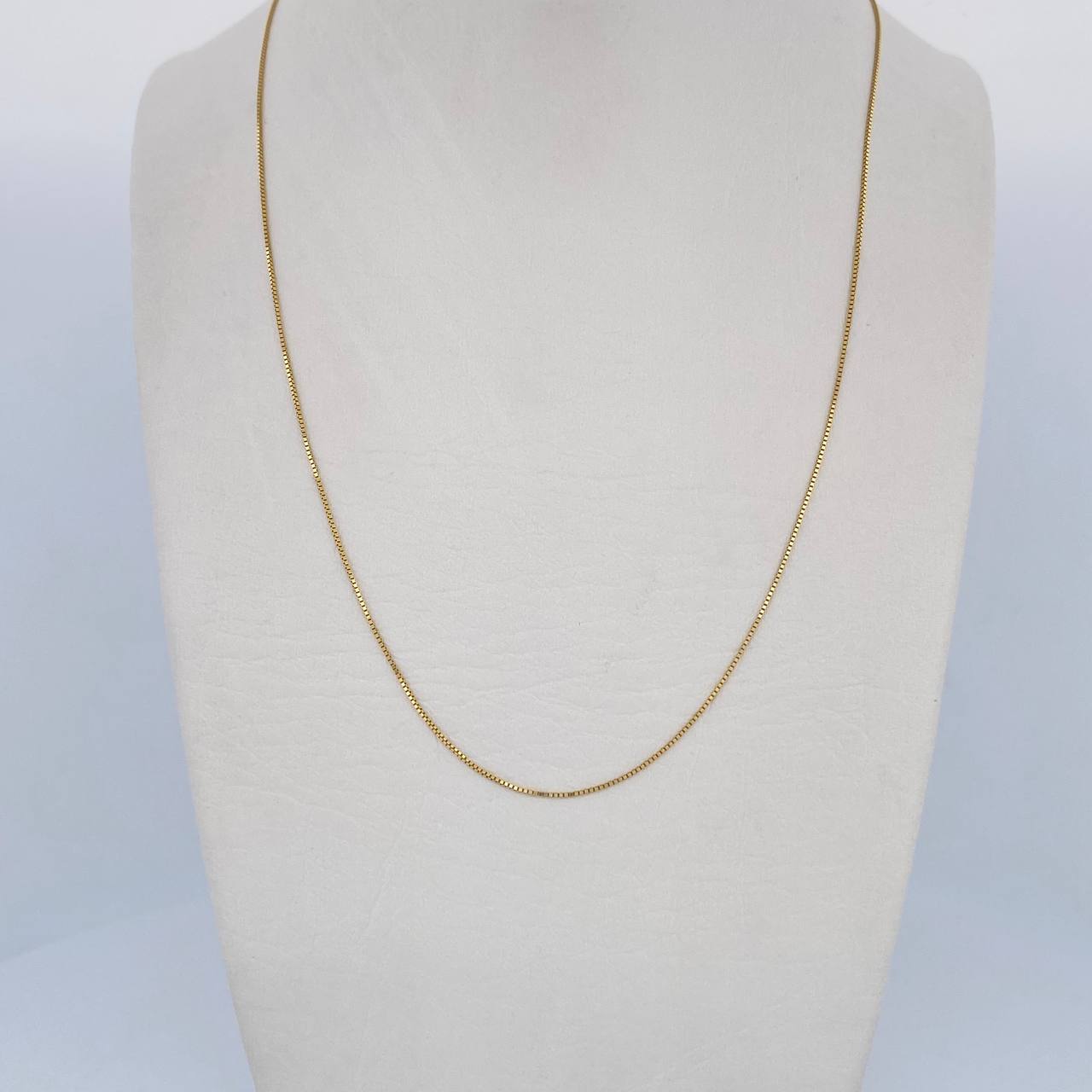Cadena Veneciana 0.95gr / 40cm / +3Oro 18K $