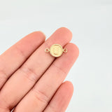 Herraje Letra U Doble Textura 0.6g / 1.7cm Oro Amarillo 18K