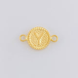 Herraje Letra Y Marco Bordeado 0.55g / 1.7cm Oro Amarillo 18K