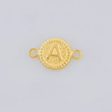 Herraje Letra A Marco Bordeado 0.55g / 1.7cm Oro Amarillo 18K