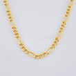 Cadena Figaro 4.05g / 60cm / 3.5mm Oro Amarillo 18K