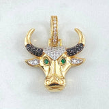 Dije Toro 5.4gr / 2.9cm-Oro 18K
