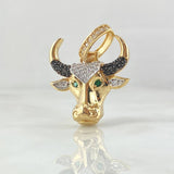 Dije Toro 5.4gr / 2.9cm-Oro 18K