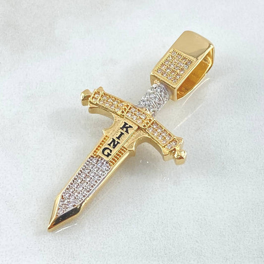 Dije Espada  6.8gr / 5cm-Oro 18K