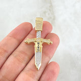 Dije Espada  6.8gr / 5cm-Oro 18K