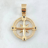 Dije Brujula 7.95gr / 4cm-Oro 18K