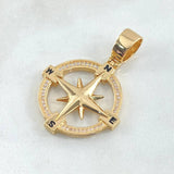 Dije Brujula 7.95gr / 4cm-Oro 18K