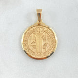 Dije San Benito 5gr / 3.1cm-Oro 18K