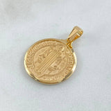 Dije San Benito 5gr / 3.1cm-Oro 18K