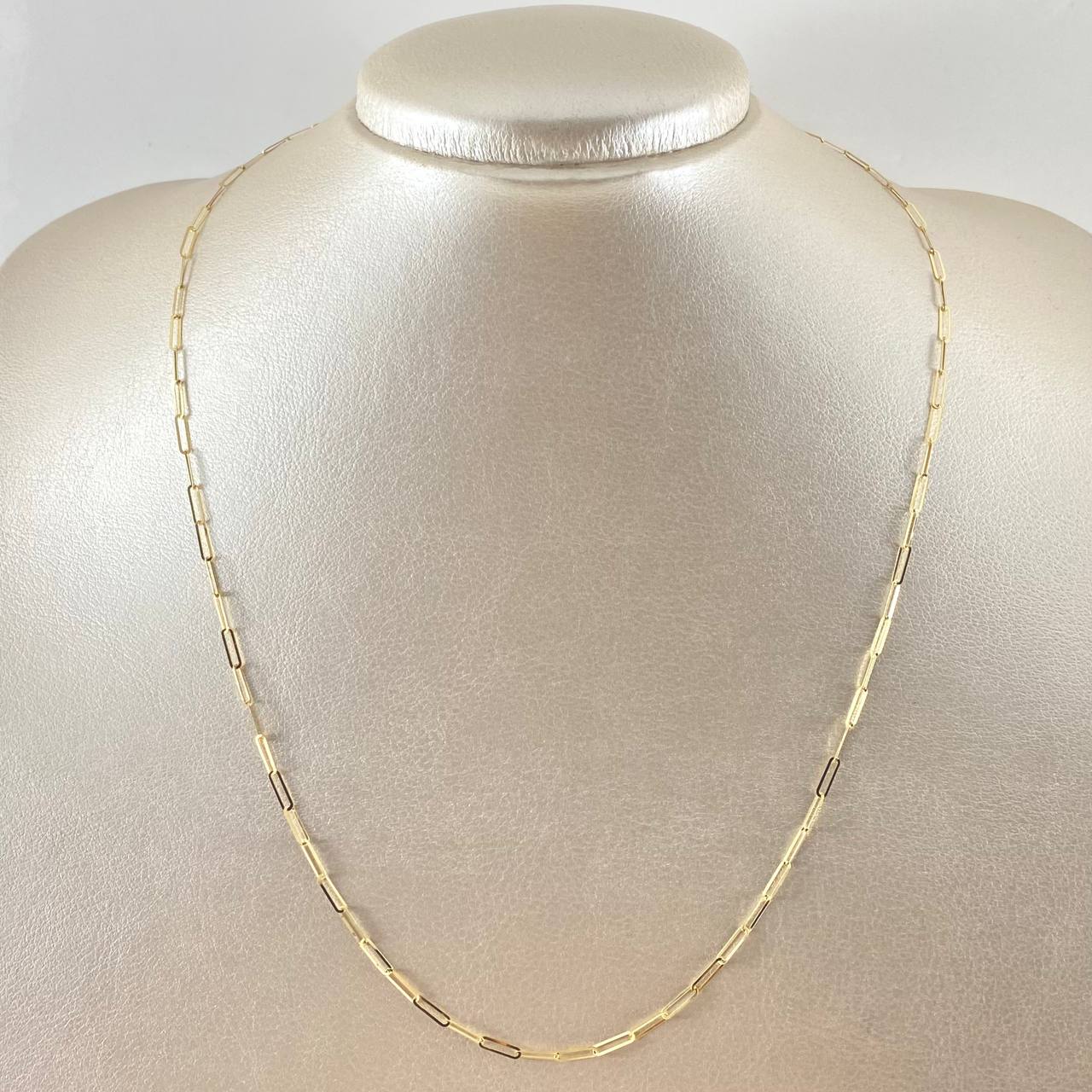 Cadena Cajón 1.15gr / 50cm / Oro Amarillo 18K