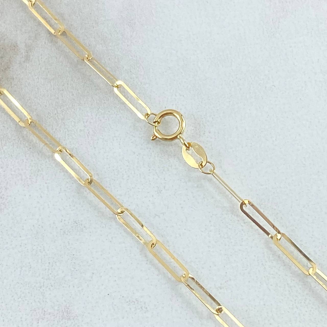 Cadena Cajón 1.15gr / 50cm / Oro Amarillo 18K
