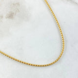 Cadena Veneciana Redonda 4.55gr / 45cm / Oro Amarillo +3 18K *