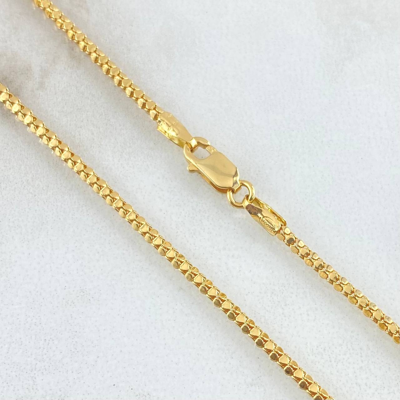 Cadena Veneciana Redonda 4.55gr / 45cm / Oro Amarillo +3 18K *