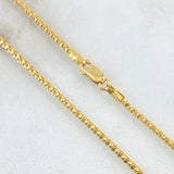 Cadena Veneciana Redonda 4.55gr / 45cm / Oro Amarillo +3 18K *