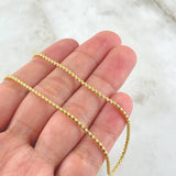 Cadena Veneciana Redonda 4.55gr / 45cm / Oro Amarillo +3 18K *
