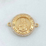 Herraje Virgen Del Carmen 4.1gr / 2.6cm / Oro Amarillo 18K *