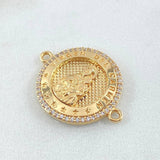 Herraje Virgen Del Carmen 4.1gr / 2.6cm / Oro Amarillo 18K *