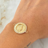 Herraje Virgen Del Carmen 4.1gr / 2.6cm / Oro Amarillo 18K *
