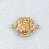 Herraje Virgen Del Carmen 2.2gr / 2cm / Oro Amarillo 18K *