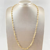 Cadena Rustica Cubos 12.45gr / 65cm / Oro Amarillo 18K ©