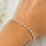 Pulso GC 2.7gr / 18cm / Tres Oros 18K ©