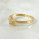 Anillo Estrella 1.9gr / T8 / Oro Amarillo 18K ©