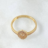 Anillo Ojiva Ovalo 2.15gr / T7 1/4 / Oro Amarillo 18K ©