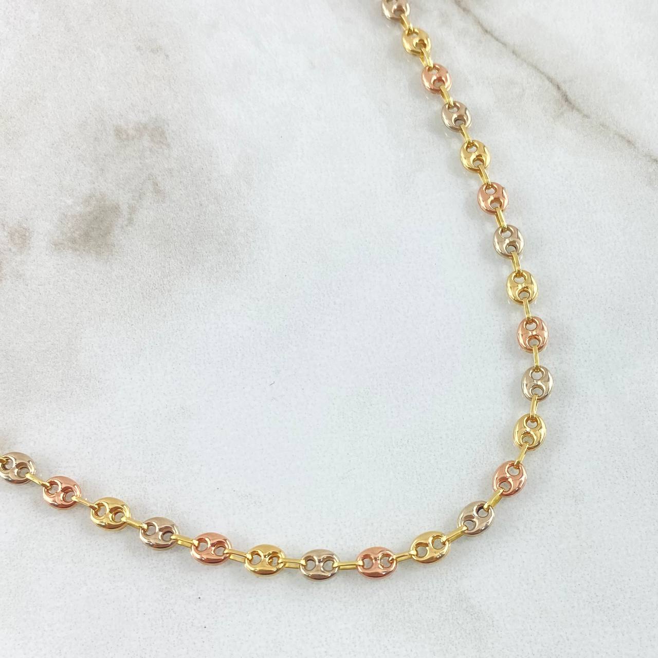 Cadena GC 5.6gr / 50cm / Tres Oros 18K