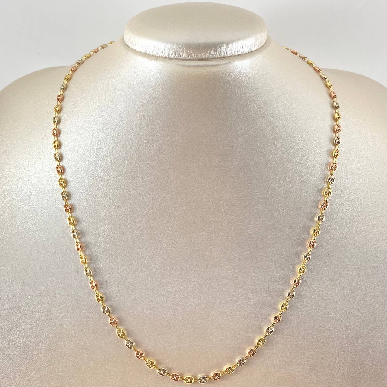 Cadena GC 5.6gr / 50cm / Tres Oros 18K