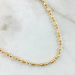 Cadena Militar Cilindro 10.9gr / 60cm / Oro Amarillo 18K
