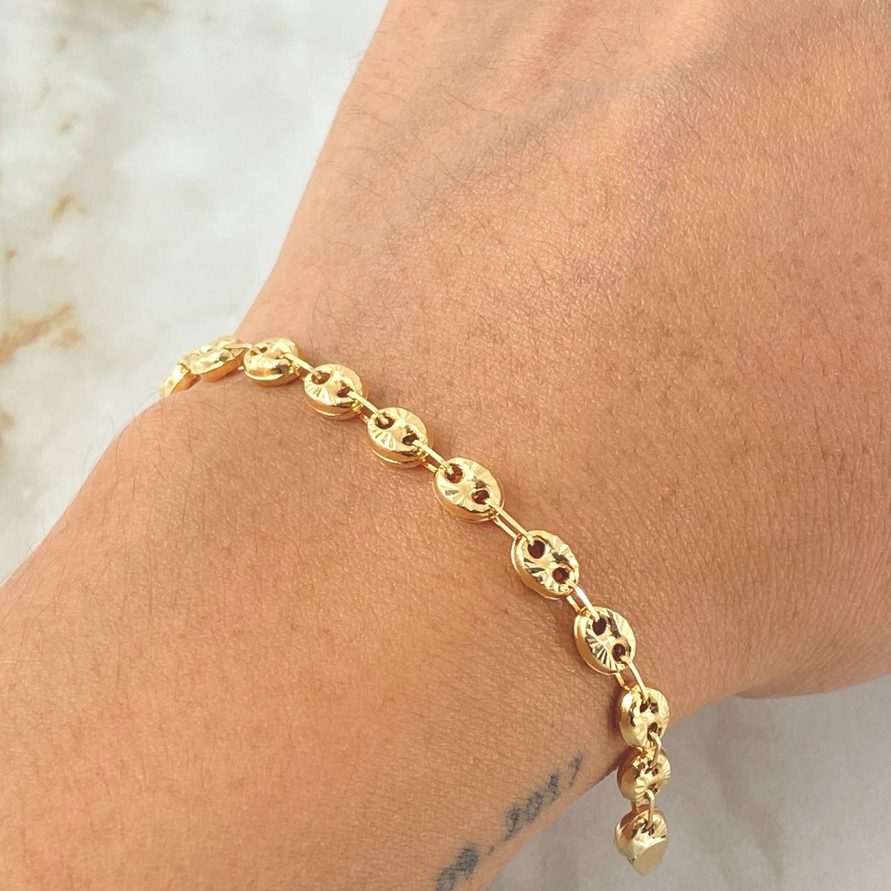 Pulso GC 4.55gr / 19cm / Oro Amarillo 18K